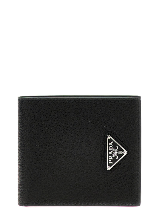 Logo leather wallet Wallets, card holders