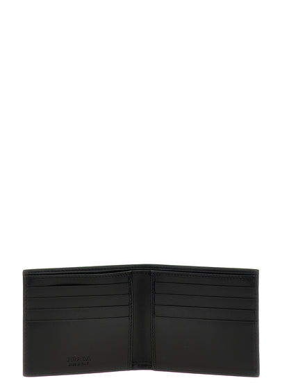 Logo leather wallet Wallets, card holders