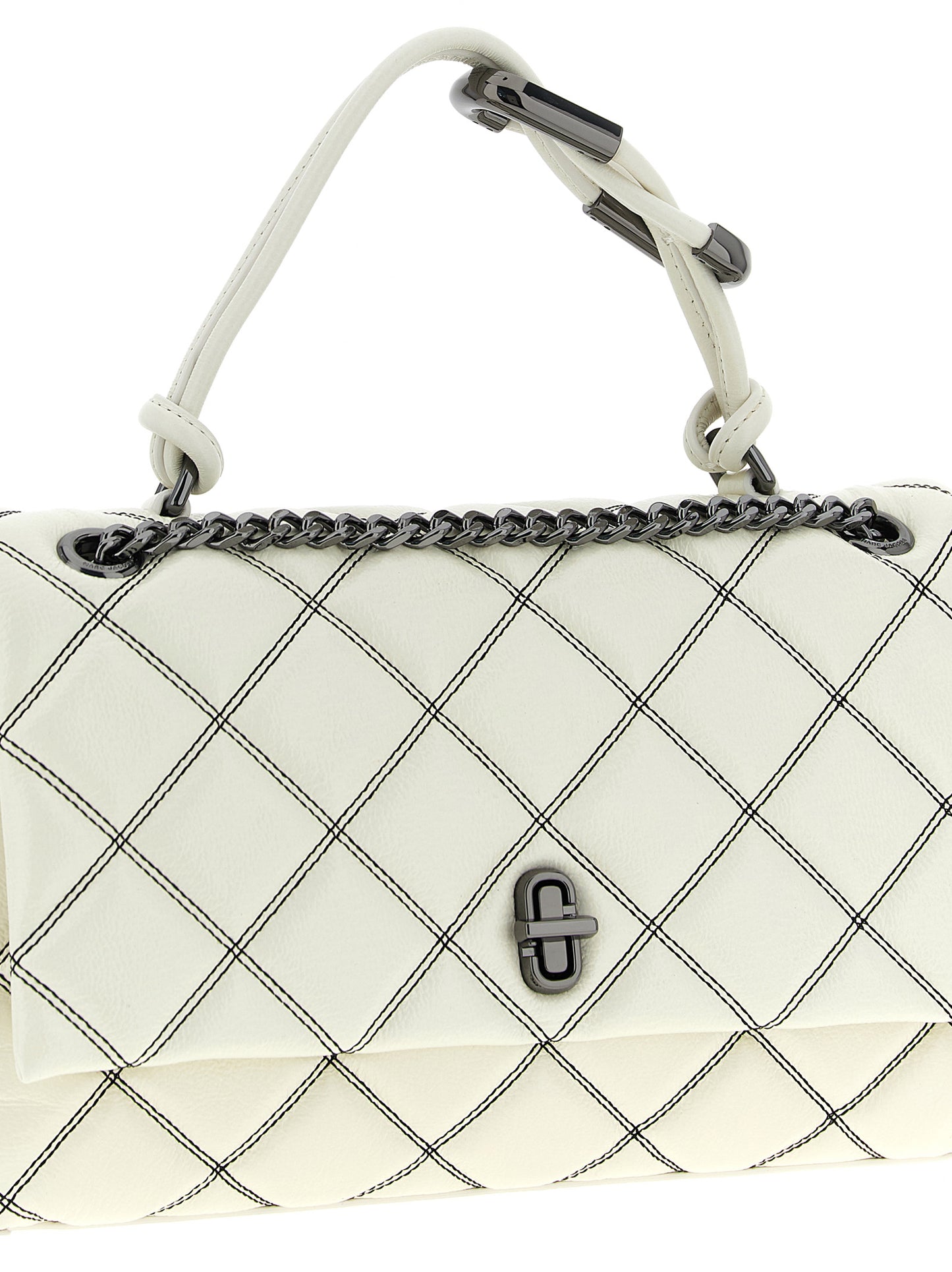 'The Bi-Color Quilted Dual' medium shoulder bag Shoulder bags