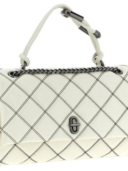 'The Bi-Color Quilted Dual' medium shoulder bag Shoulder bags