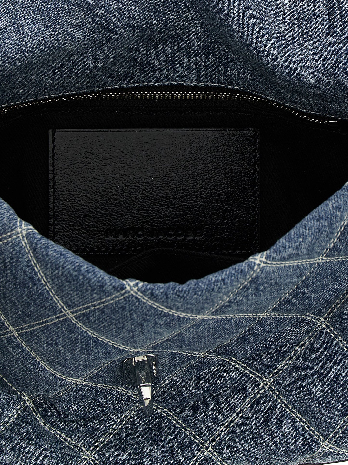 'The Quilted Denim Dual' medium shoulder bag Shoulder bags