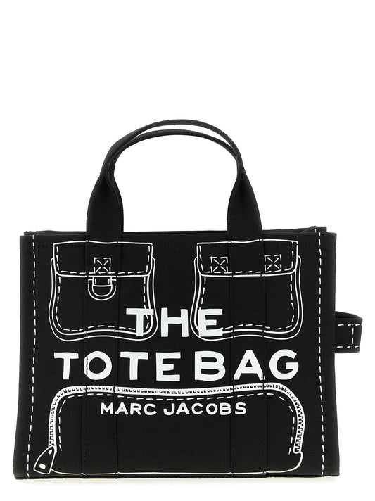 'The TrompeL'Oeil Cargo CanvasMedium' handbag Hand bags