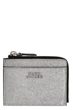 Marc Jacobs The Coated Glitter Everyday Top Zip Wallet