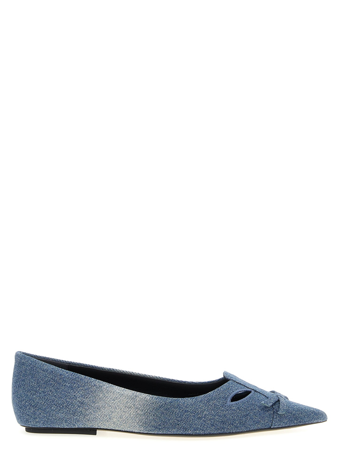 'The Denim Kat' ballet flats Flat shoes