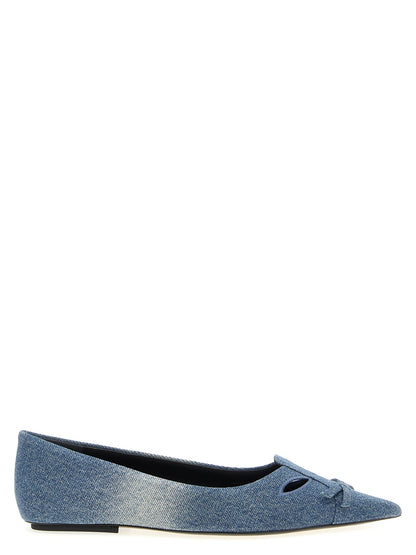'The Denim Kat' ballet flats Flat shoes