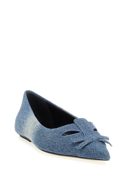'The Denim Kat' ballet flats Flat shoes