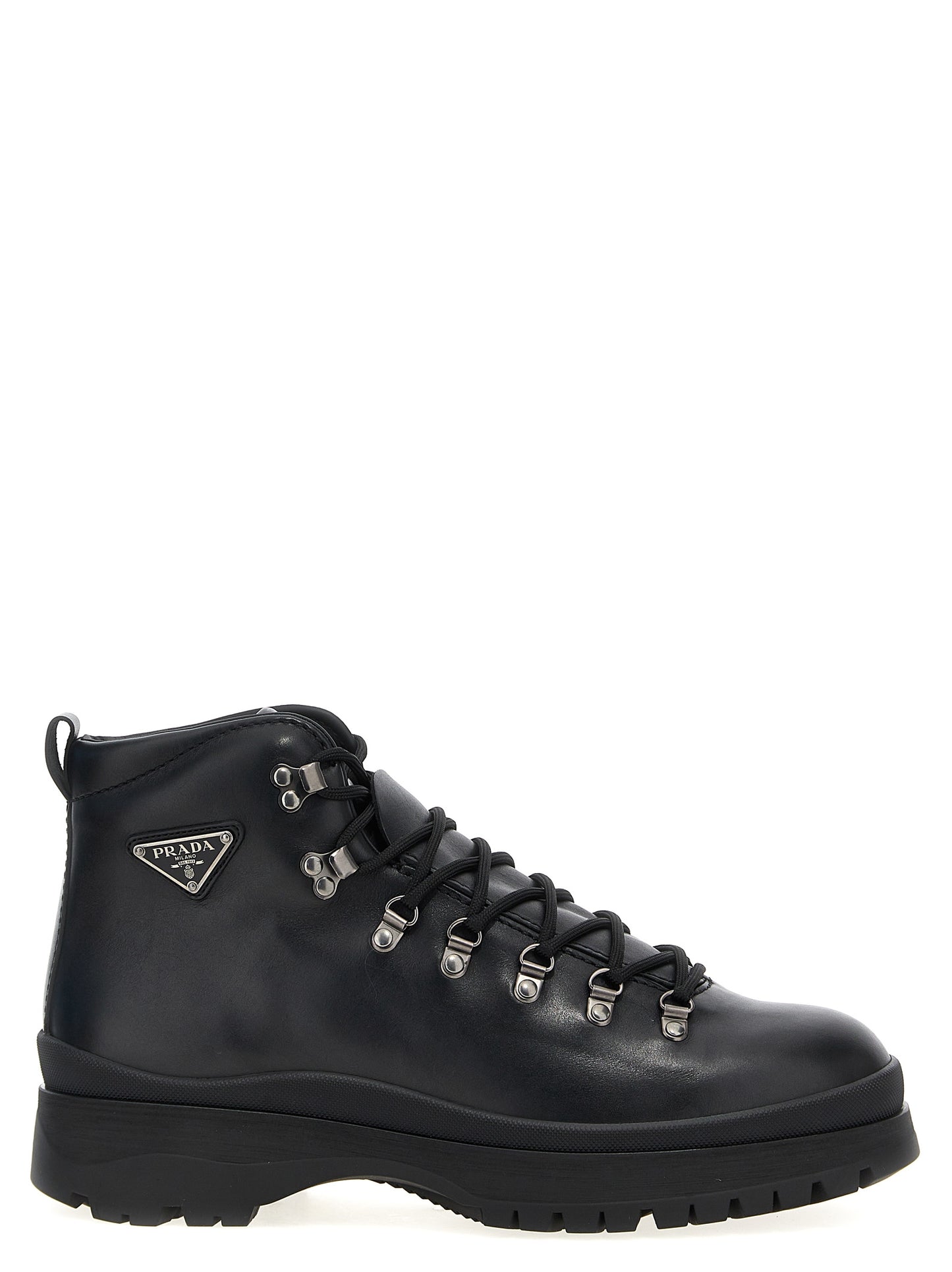 Logo leather ankle boots Boots, ankle boots