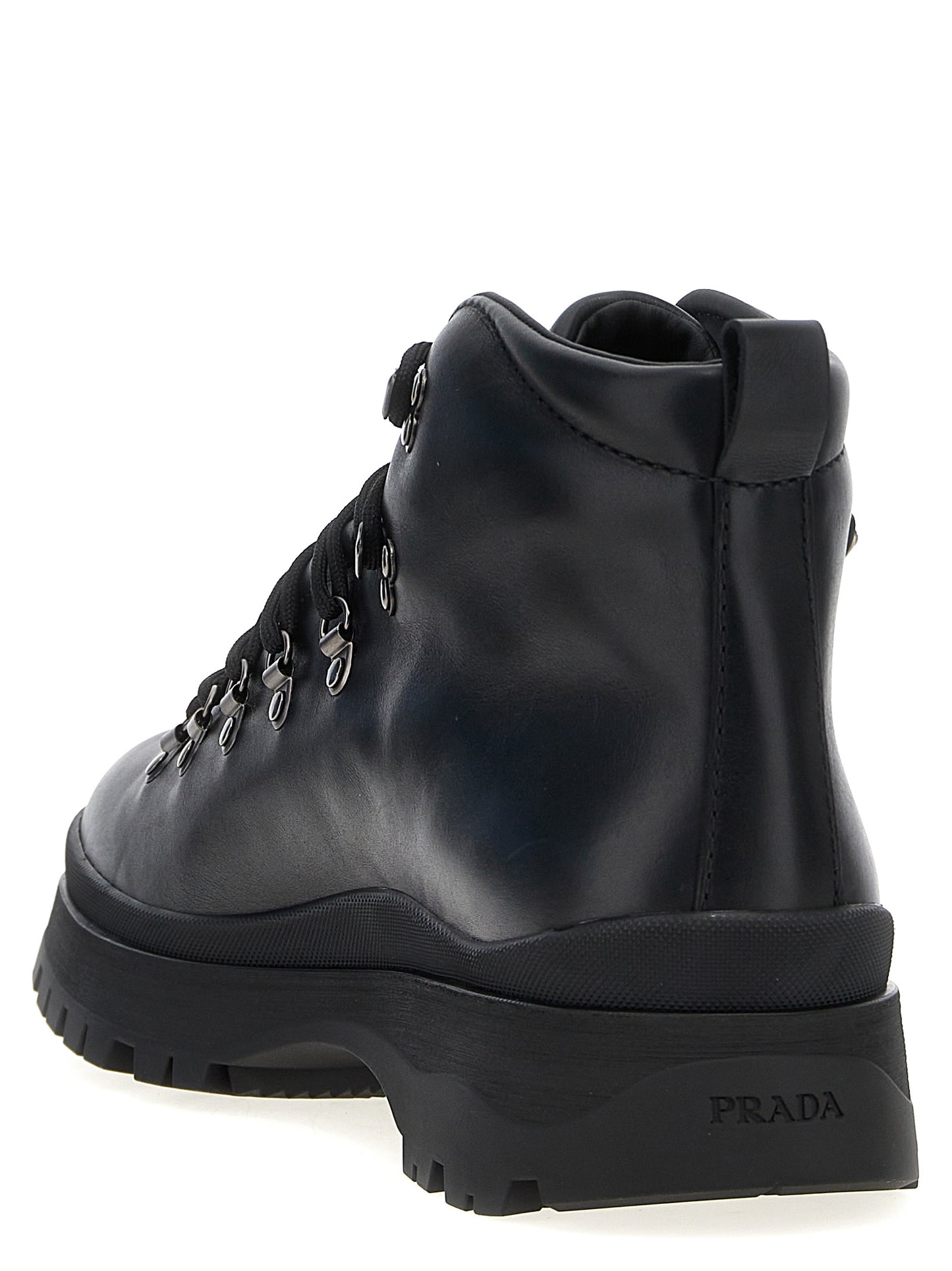 Logo leather ankle boots Boots, ankle boots