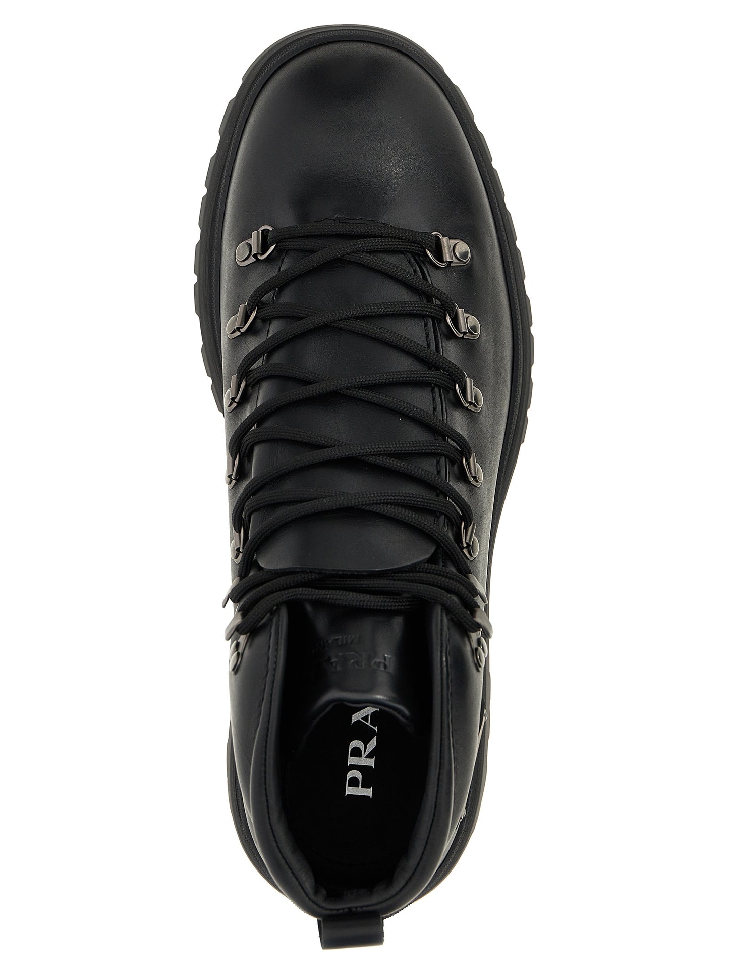Logo leather ankle boots Boots, ankle boots
