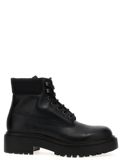 Re-Nylon leather ankle boots Boots, ankle boots