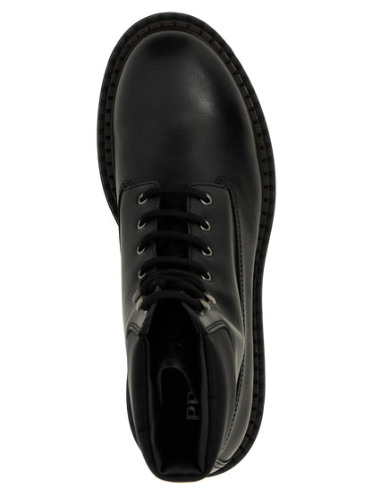 Re-Nylon leather ankle boots Boots, ankle boots