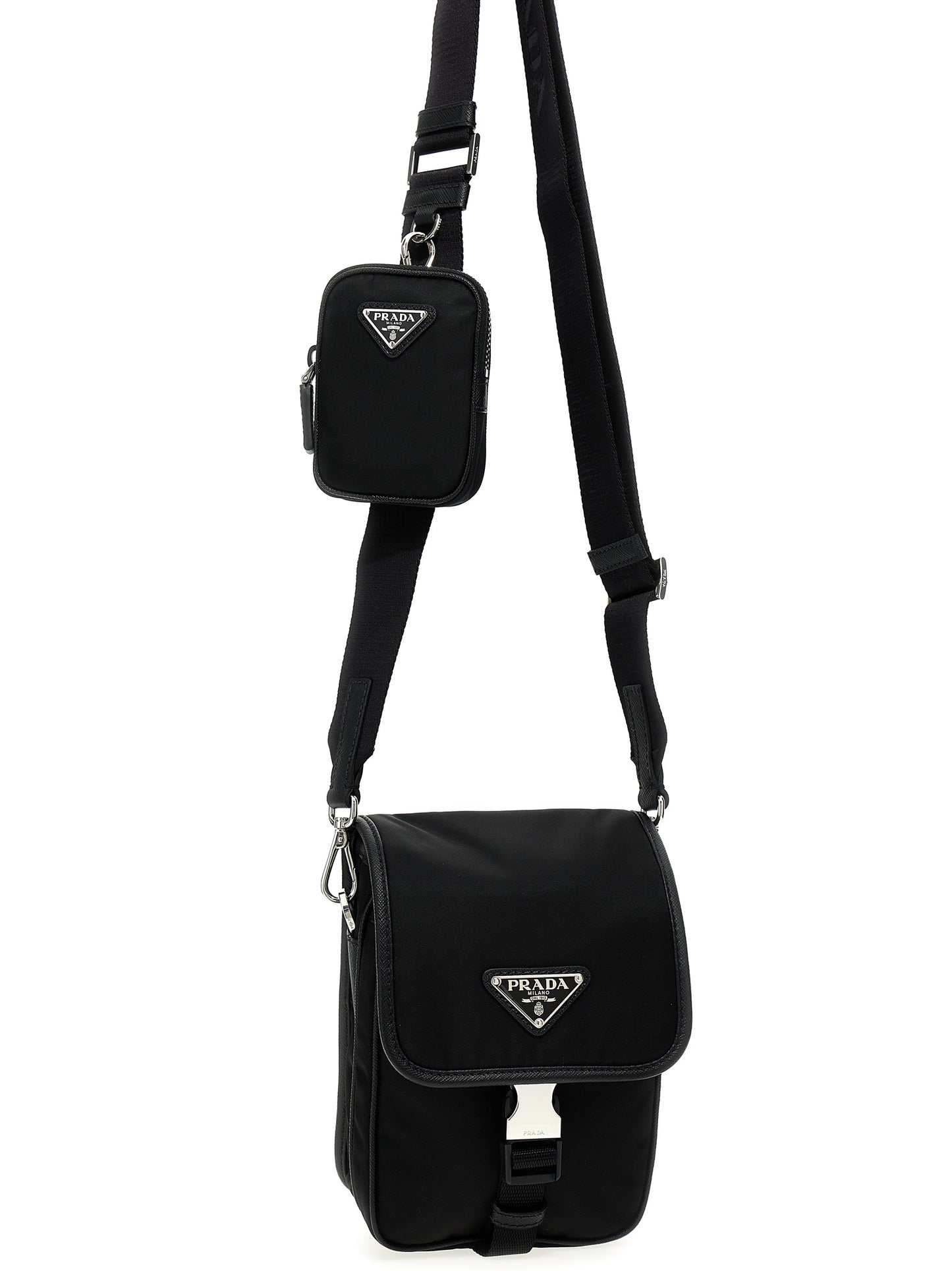 Re-Nylon logo crossbody bag Crossbody bags