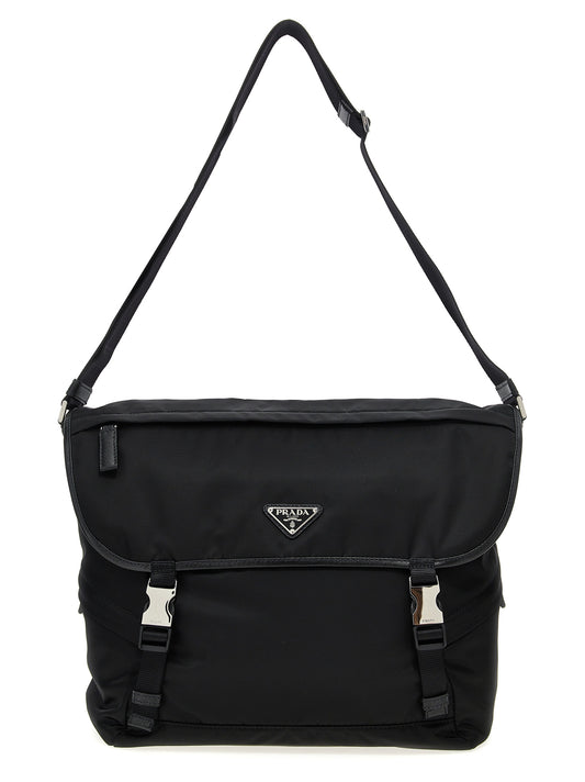 Re-Nylon shoulder strap Crossbody bags