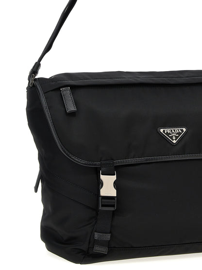 Re-Nylon shoulder strap Crossbody bags