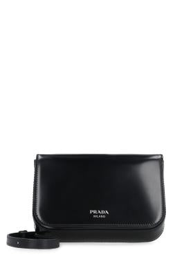 Prada Leather mini crossbody bag