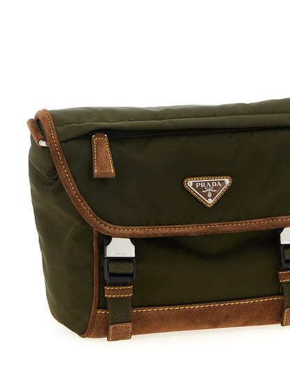 Re-Nylon shoulder strap Crossbody bags