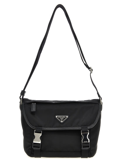 Re-Nylon shoulder strap Crossbody bags