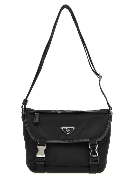 Re-Nylon shoulder strap Crossbody bags