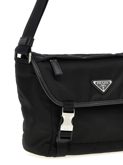 Re-Nylon shoulder strap Crossbody bags