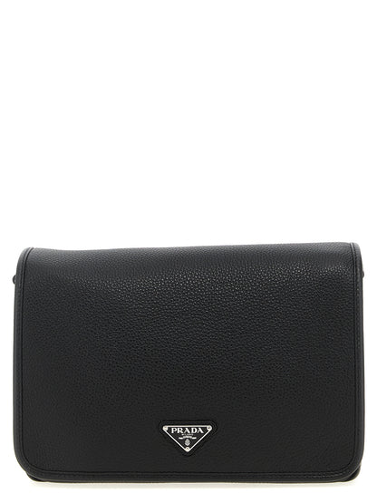 Leather shoulder strap Crossbody bags
