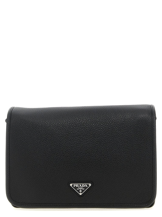 Leather shoulder strap Crossbody bags