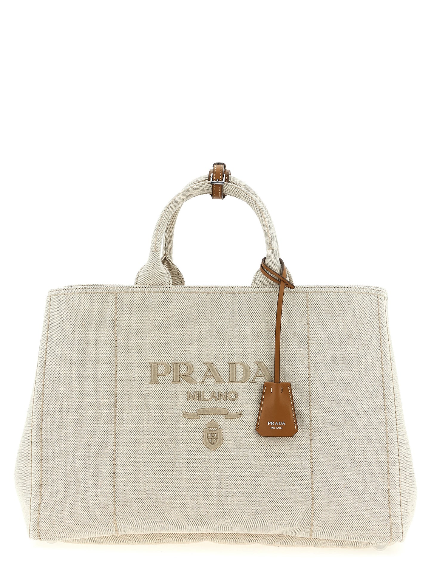 Extra large 'Prada Jardinière' shopping bag Tote bag