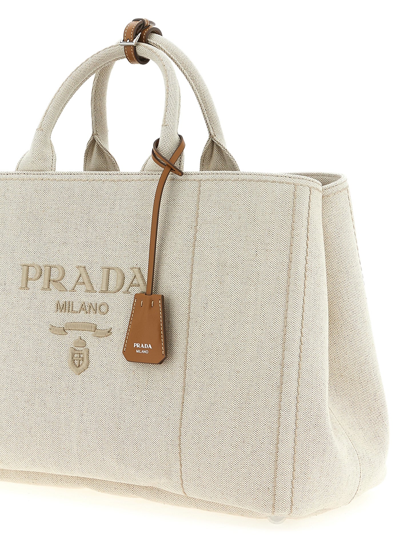 Extra large 'Prada Jardinière' shopping bag Tote bag