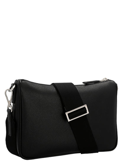 Re-Nylon & Saffiano crossbody bag Crossbody bags