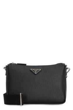 Prada Leather messenger bag