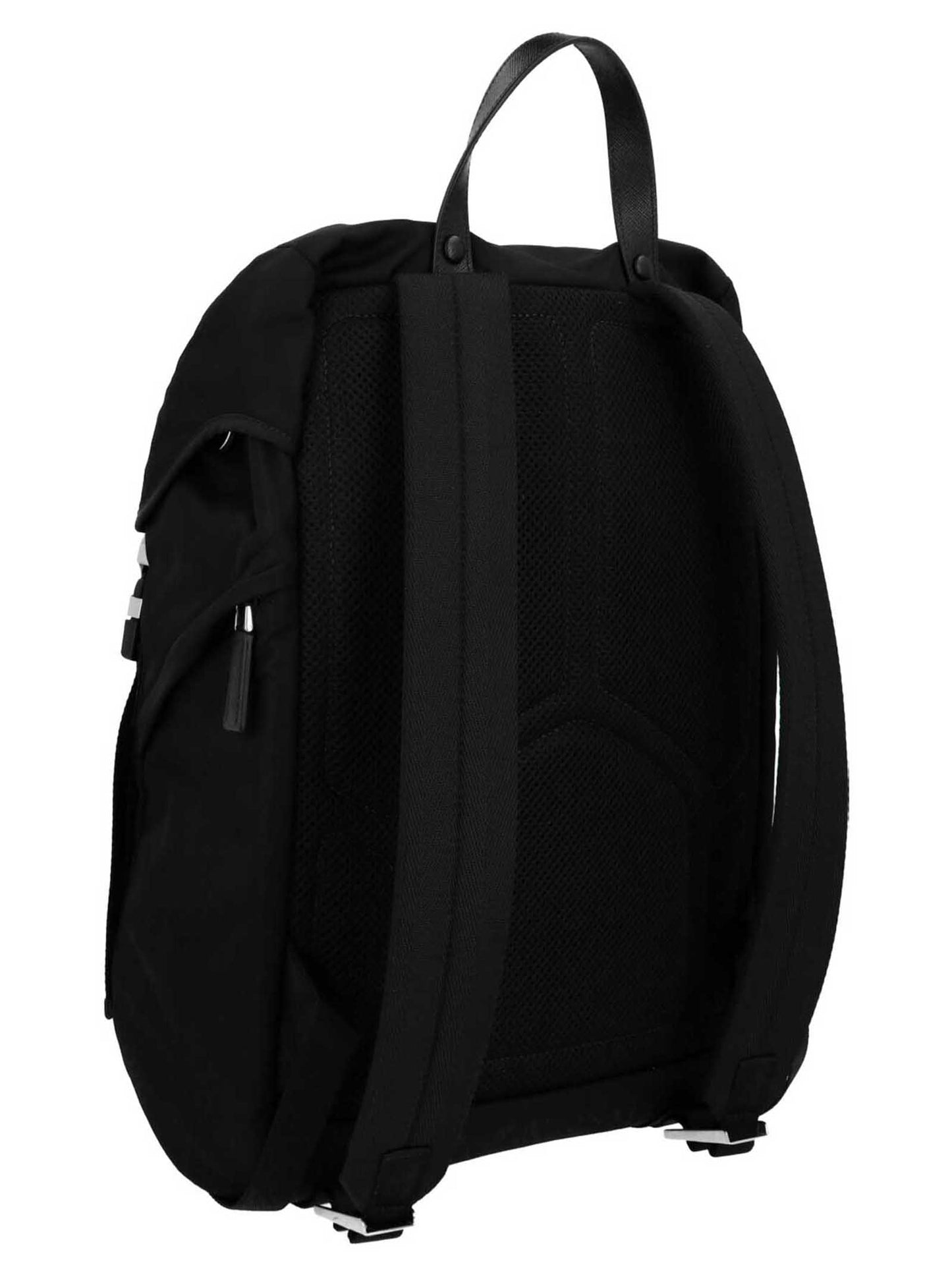 Re-nylon logo backpack Backpacks