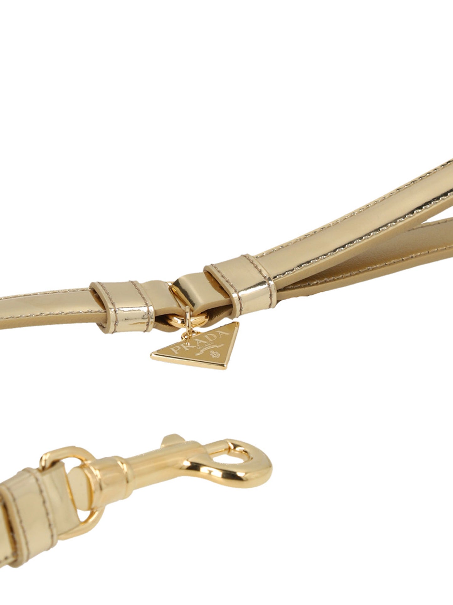 Logo leather leash Pets accesories