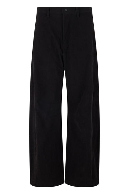 Straight velvet trousers RTW