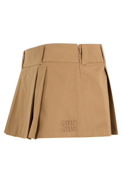 Short pleated skirt RTW