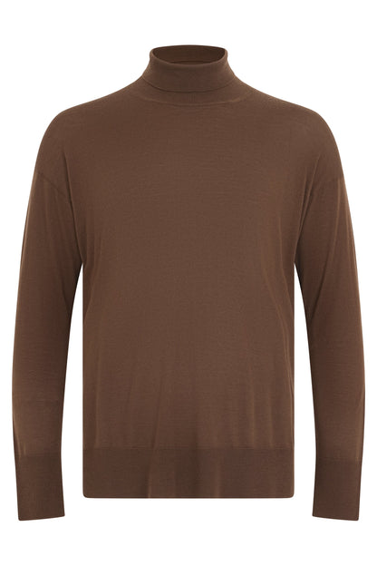 S MAX MARA High collar sweater in wool