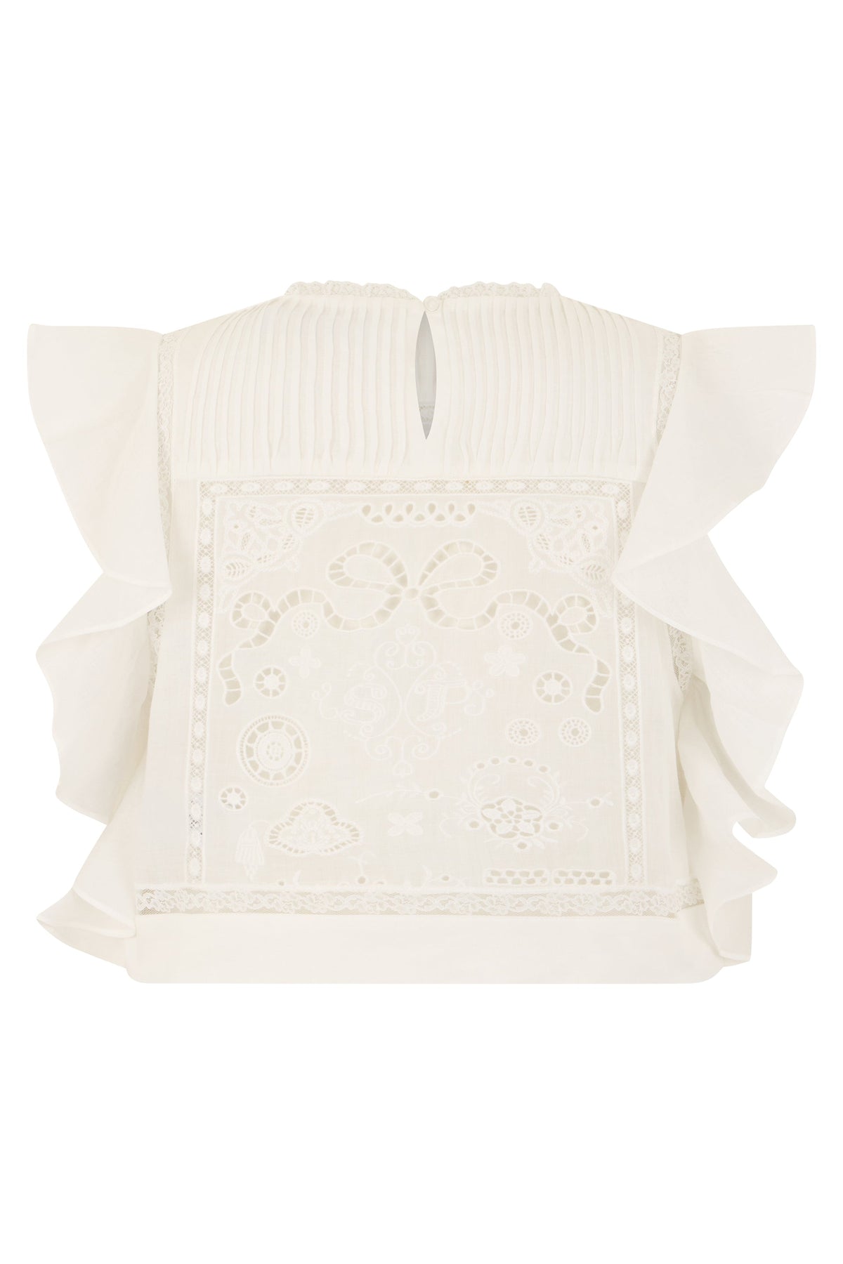 Cotton blouse with short sleeves RTW