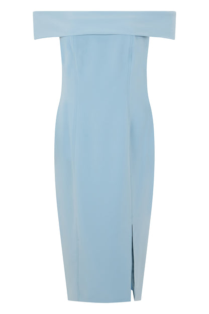 Midi bodycon dress with slit RTW