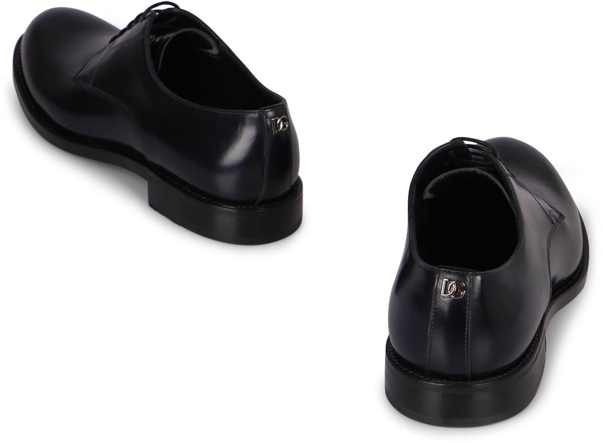 Derby shoes in leather SHOES