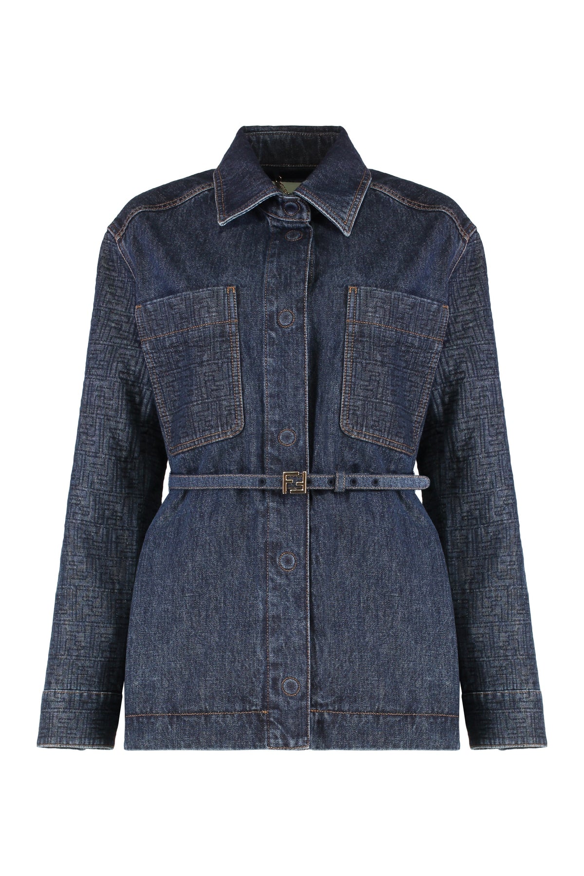 Go-To jacket in blue denim RTW