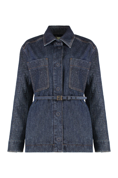 Go-To jacket in blue denim RTW
