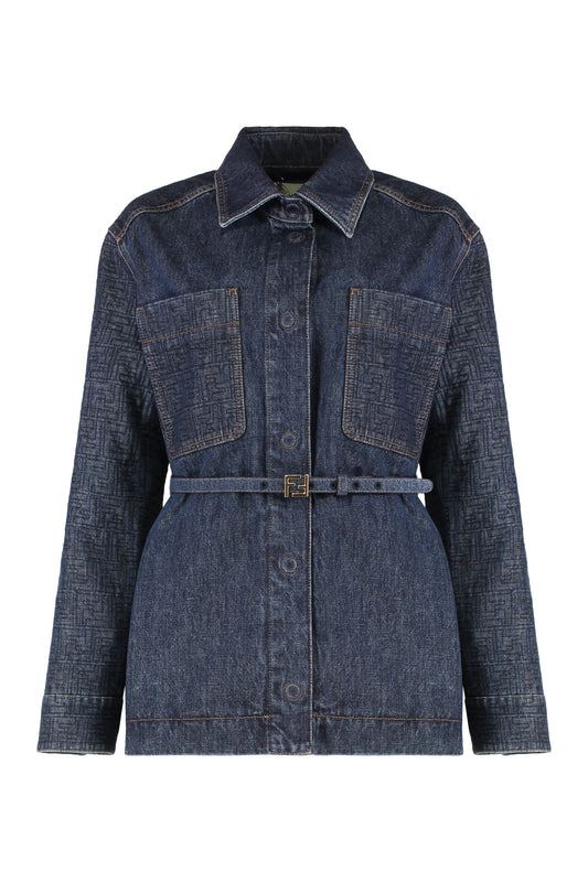 Go-To jacket in blue denim RTW