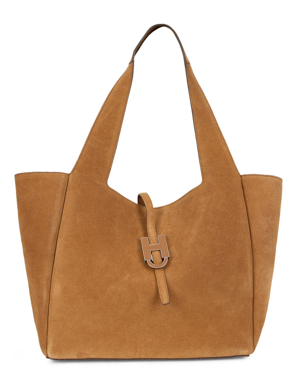 Trend shopper bag in suede leather BAGS
