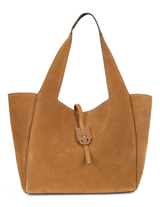 Trend shopper bag in suede leather BAGS