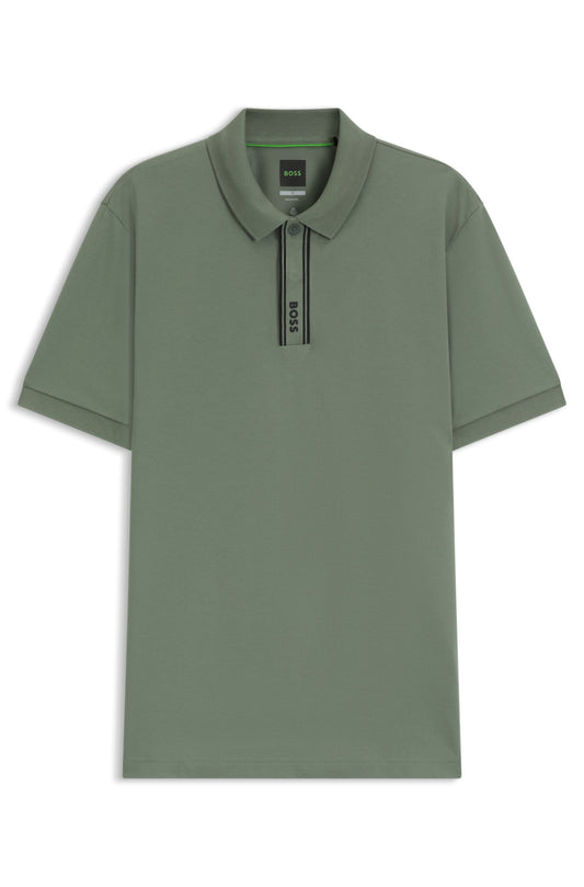 Short sleeve polo in cotton RTW