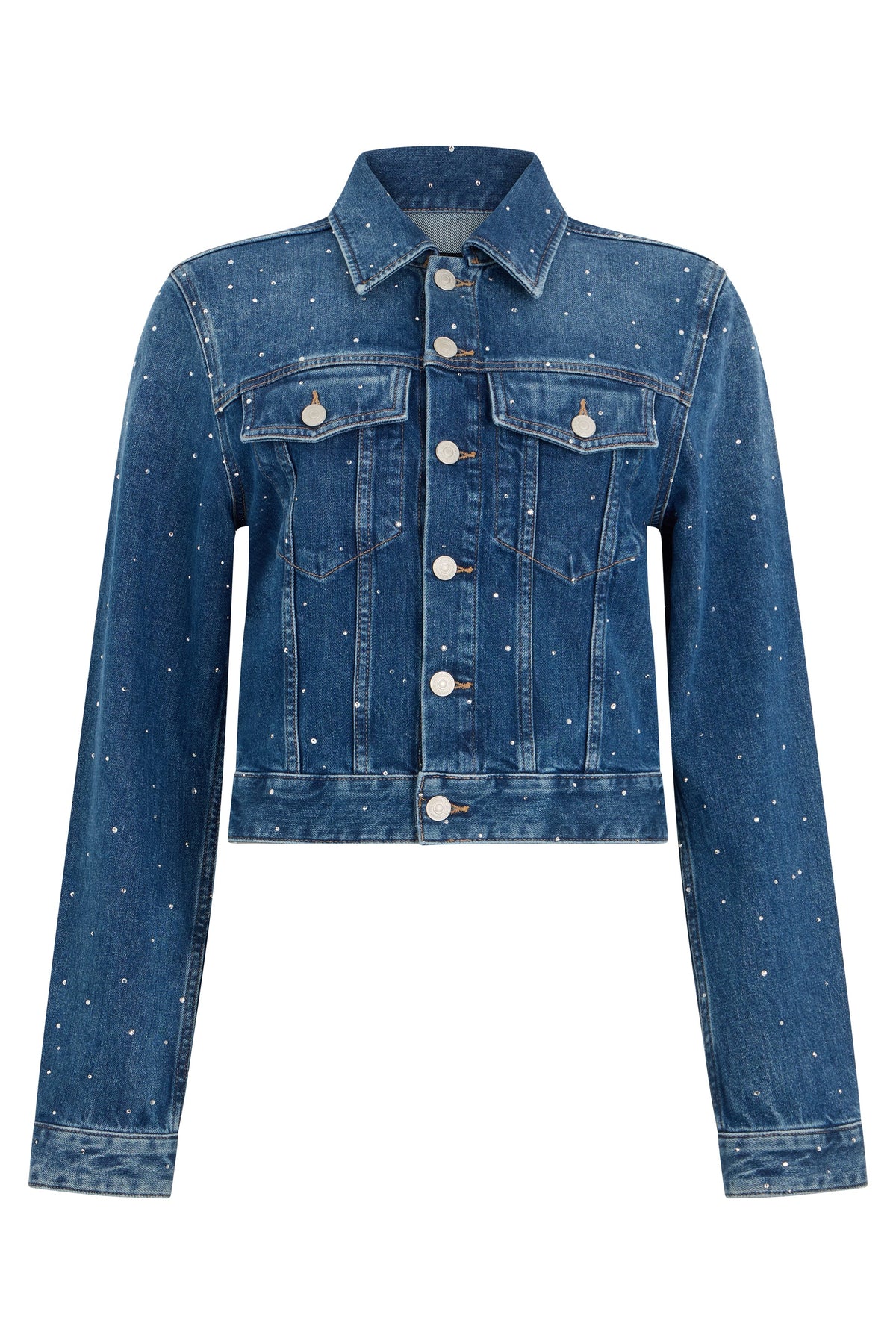 Cropped denim jacket RTW