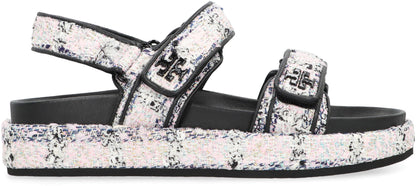 Knitted boucle sandals SHOES