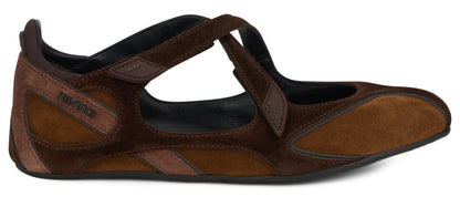 The Attico Ballet flat with hook closure