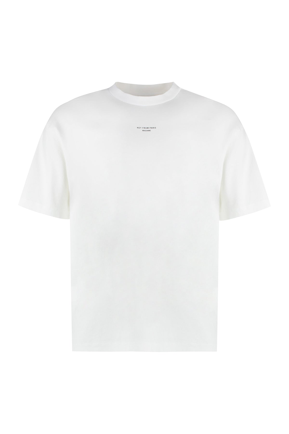 Slogan Classique cotton crew-neck T-shirt RTW
