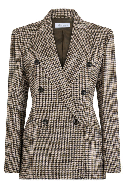 Double-breasted blazer in wool blend RTW