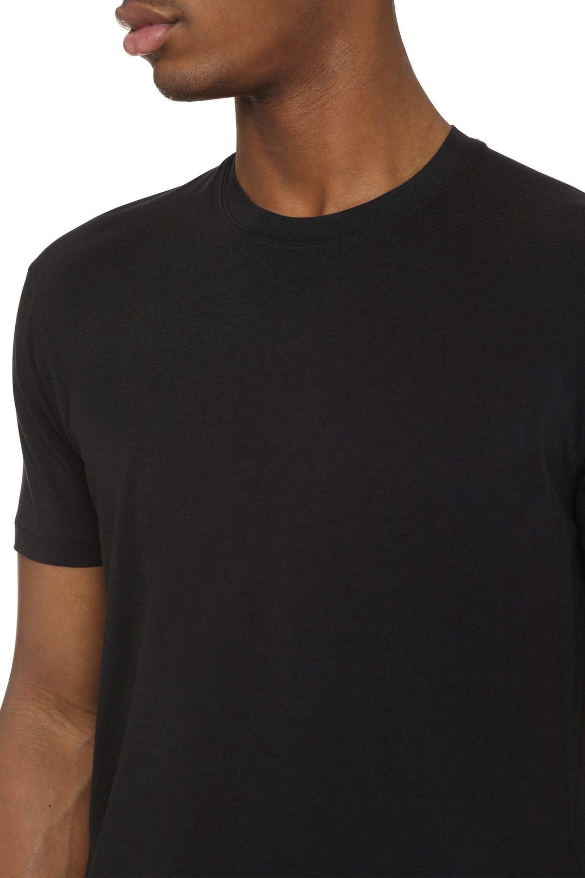 Cotton crew-neck T-shirt RTW