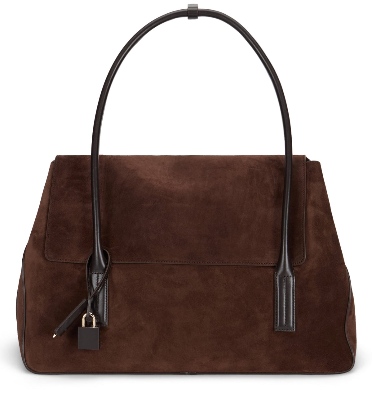 Large suede shoulder bag BAGS